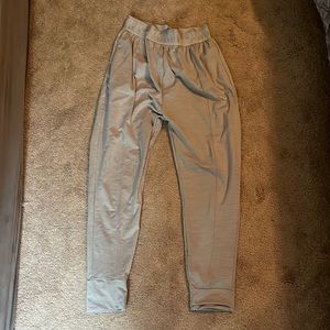 Gray puma sweatpants